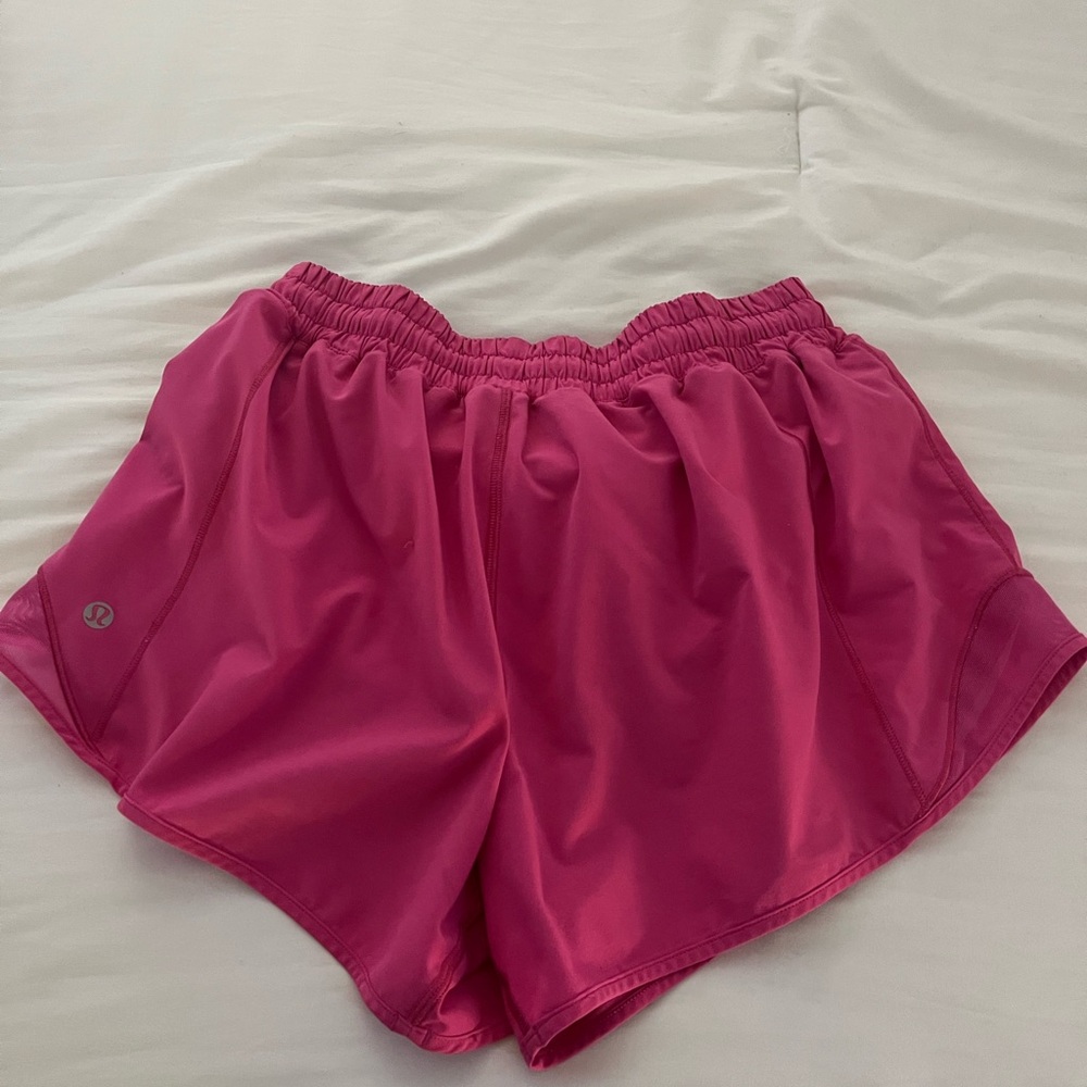 lululemon athletica Women's Sonic Pink Shorts - Picture 2 of 2